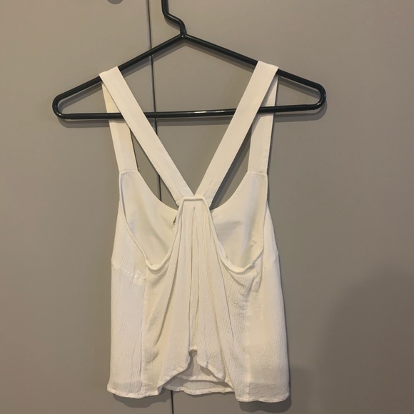 Garage White Flowing Tank Top - Picture 2 of 2
